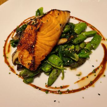 Lure Fishbar - Miso glazed salmon - Bars Near Me - Chicago, Illinois Lure Fishbar - Miso glazed salmon - Bars Near Me - Chicago, Illinois