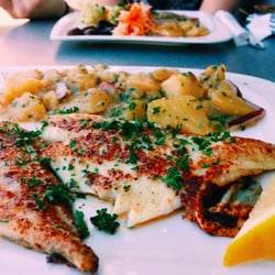 Meltschok - pan seared seabream with potatoe salad