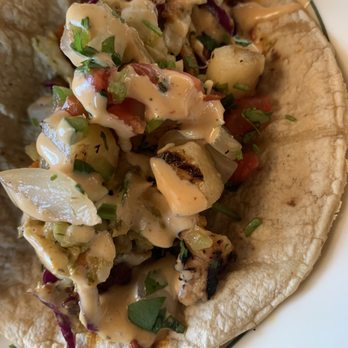 Union Rec - Achiote mahi mahi tacos. Great. Full of finely chopped veg - Coffee & Tea Near Me - Ann Arbor, Michigan Union Rec - Achiote mahi mahi tacos. Great. Full of finely chopped veg - Coffee & Tea Near Me - Ann Arbor, Michigan