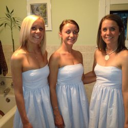 The Village Seamstress - Bridesmaids ready for a beach wedding