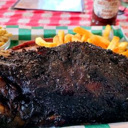 Cooter's Smokehouse - Dino Beef Rib!