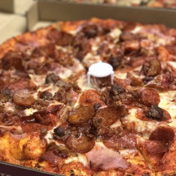 Premier Brick Oven Pizza - Meat lovers...yum - Pizza Near Me - Madera, California Premier Brick Oven Pizza - Meat lovers...yum - Pizza Near Me - Madera, California