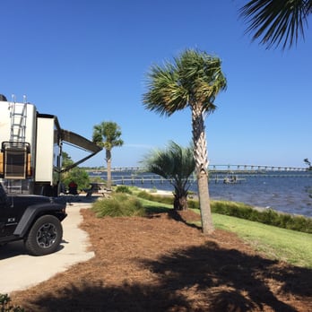 Santa Rosa RV Resort - Site #24 has the best view - RV Parks Near Me - Navarre, Florida Santa Rosa RV Resort - Site #24 has the best view - RV Parks Near Me - Navarre, Florida