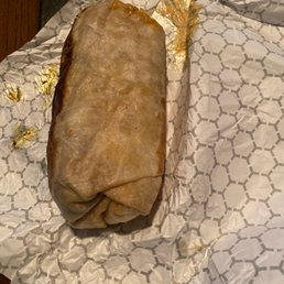 Burrito w/butter chicken Burrito w/butter chicken