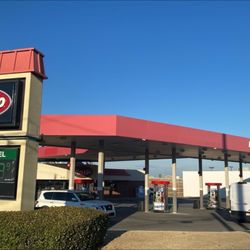 Kum & Go - Gas pumps at Kum & Go in Broken Arrow, Oklahoma.