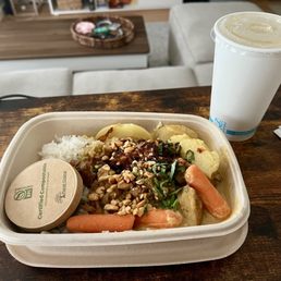 chicken curry, lemonade chicken curry, lemonade