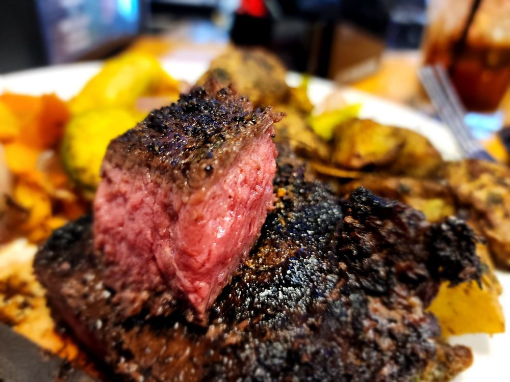 Food from Black River Billiards 