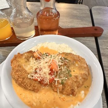 Indulgence Southern Bistro - Salmon Croquettes and grits. - Southern Near Me - Jacksonville, Florida