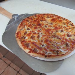 Goal Post Bar & Grill - Homemade pizza - not served Fridays.