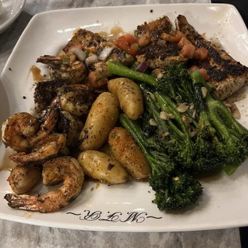 Marietta Fish Market - Honey Citrus Glazed Salmon with Jumbo Shrimp - Seafood Near Me - Marietta, Georgia Marietta Fish Market - Honey Citrus Glazed Salmon with Jumbo Shrimp - Seafood Near Me - Marietta, Georgia