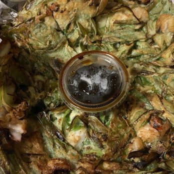 Wow Good Korean Restaurant - Green onion seafood pancake $25 Dec 2024 - Korean Near Me - Wailuku, Hawaii Wow Good Korean Restaurant - Green onion seafood pancake $25 Dec 2024 - Korean Near Me - Wailuku, Hawaii