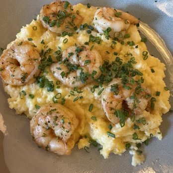 The Dearborn - Shrimp & Grits minus the spicy butter which they served on the side - New American Near Me - Chicago, Illinois