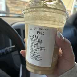 Wawa - Salted caramel iced latte