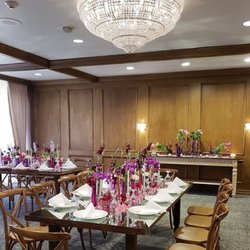 Laredo Country Club - The Rosewood Our Rosewood room is ideal for private business meetings and upscale luncheons. The room offers a view of the golf course.