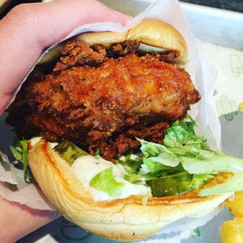 Shake Shack Tysons Corner - Chicken sandwich is probably the best I've had in awhile and that buttermilk sauce makes it even better! - Burgers Near Me - McLean, Virginia Shake Shack Tysons Corner - Chicken sandwich is probably the best I've had in awhile and that buttermilk sauce makes it even better! - Burgers Near Me - McLean, Virginia