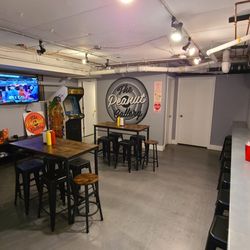 The Peanut Gallery - Downstairs seating and games