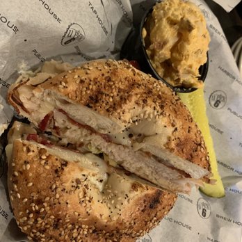 U Pick 6 Harbor House - The Anniversary Sandwich with Potato Salad - New American Near Me - Erie, Pennsylvania U Pick 6 Harbor House - The Anniversary Sandwich with Potato Salad - New American Near Me - Erie, Pennsylvania