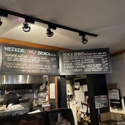 The Bench Market - Weekend Only Brunch menu
