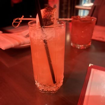 Third Coast Provisions - Seasonal Cocktail with a toasted marshmallow at Loon Room - New American Near Me - Milwaukee, Wisconsin
