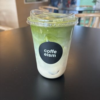 Coffeeism - Banana Matcha - Desserts Near Me - Palm Springs, California Coffeeism - Banana Matcha - Desserts Near Me - Palm Springs, California
