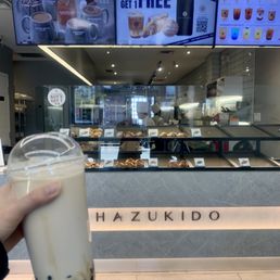 Yashima brown sugar bubble tea. Mostly milk, not much of anything else...