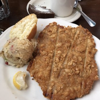 Schilo's - The breaded pork loin. It was ok but nothing memorable. Try ordering the gravy with it. They charge more for it - but it may taste better. - Delis Near Me - San Antonio, Texas Schilo's - The breaded pork loin. It was ok but nothing memorable. Try ordering the gravy with it. They charge more for it - but it may taste better. - Delis Near Me - San Antonio, Texas
