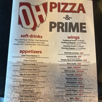 OH Pizza & Prime - The menue - Pizza Near Me - Marengo, Ohio OH Pizza & Prime - The menue - Pizza Near Me - Marengo, Ohio