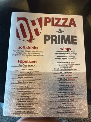 Menu photo 4 OH Pizza & Prime Marengo, OH Menu photo 4 OH Pizza & Prime Marengo, OH