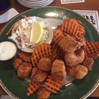 Rollie's Bar and Grill - Fried scallops with coleslaw and waffle fries - Sports Bars Near Me - Belfast, Maine Rollie's Bar and Grill - Fried scallops with coleslaw and waffle fries - Sports Bars Near Me - Belfast, Maine