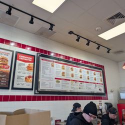 Firehouse Subs - Inside menu