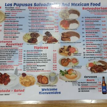 Las Pupusas - Menu - Salvadoran Near Me - North Las Vegas, Nevada