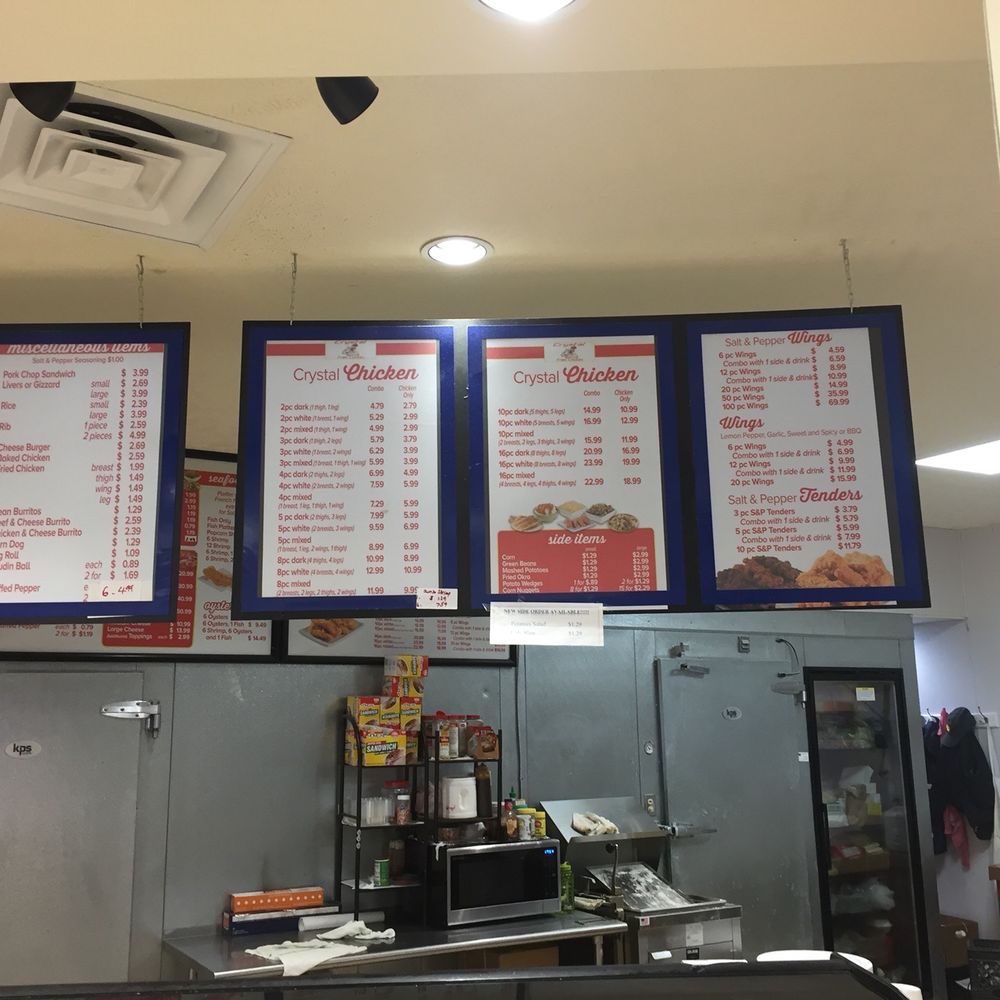 BNB Arcade - menus on the wall - New American Near Me - Beaumont, Texas