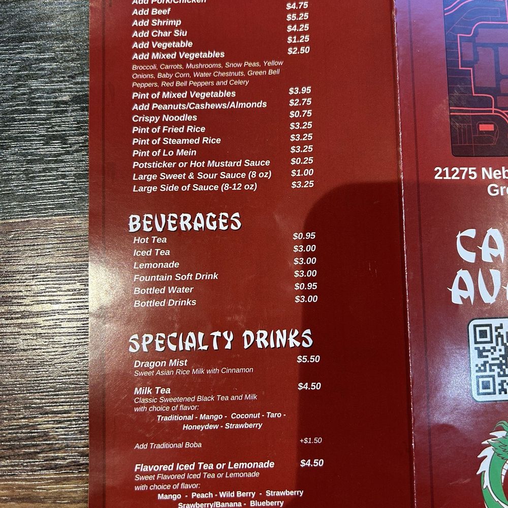 Dragon Wok Express - Menu - Chinese Near Me - Gretna, Nebraska Dragon Wok Express - Menu - Chinese Near Me - Gretna, Nebraska