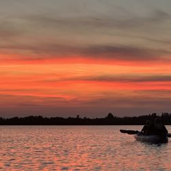 A Day Away Kayak Tours - Sunset from our kayak