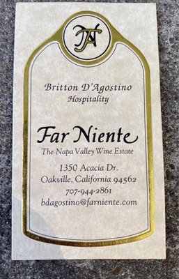 Far Niente Winery by null