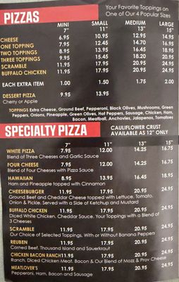 Menu photo 2 Larry's Pizza and Wings Mount Sterling, OH Menu photo 2 Larry's Pizza and Wings Mount Sterling, OH