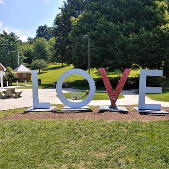 Virginia Welcome Center - This is a view of the LOVE sign you see as you come to the welcome center. Virginia is for Lovers. Photo taken July 28, 2019. - Visitor Centers Near Me - Bristol, Virginia Virginia Welcome Center - This is a view of the LOVE sign you see as you come to the welcome center. Virginia is for Lovers. Photo taken July 28, 2019. - Visitor Centers Near Me - Bristol, Virginia