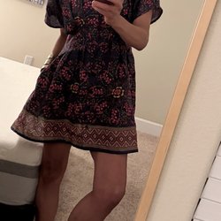 Love, LOVE this dress!! I'm 5'11".The customer service was AMAZING!! Thank you, Anthropology Bend!!