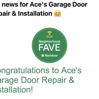 ACE'S GARAGE DOOR REPAIR & INSTALLATION - Updated December 2025