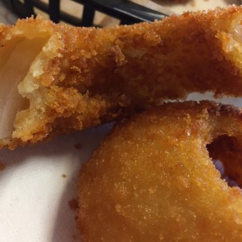 Burgerville - Onion rings innards close-up - Fast Food Near Me - Portland, Oregon