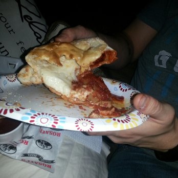 Rosatis Urbana - My husbands calzone fallong apart from being so soggy. - Pizza Near Me - Urbana, Illinois Rosatis Urbana - My husbands calzone fallong apart from being so soggy. - Pizza Near Me - Urbana, Illinois