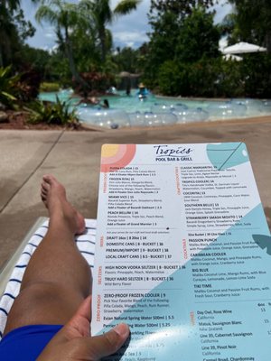 Menu photo 3 Tropics Pool Bar - Hilton Orlando Orlando, FL