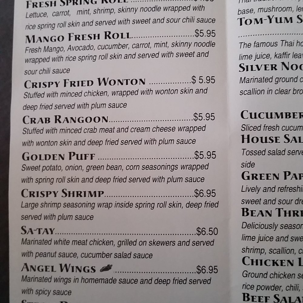 Bee's Thai Cuisine - Menu - Thai Near Me - Providence, Rhode Island Bee's Thai Cuisine - Menu - Thai Near Me - Providence, Rhode Island
