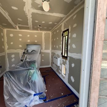 Kulesh & Co - In progress photo of drywall finishing - Drywall Installation & Repair Near Me - Montrose, California