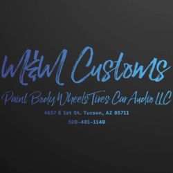 M&M Customs - Business Logo