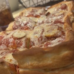 Papa Bear's - Pepperoni pizza  with double dough
