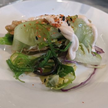 El Dorado Kitchen - Vegetarian Wonton Taco - New American Near Me - Sonoma, California El Dorado Kitchen - Vegetarian Wonton Taco - New American Near Me - Sonoma, California