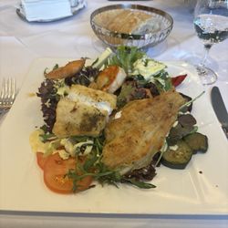 Hotel Weissenburg - Salat mit Fisch