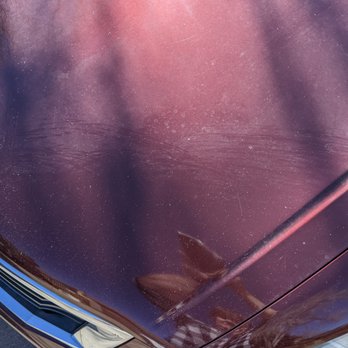 Mister Car Wash - The hood that got semi clean on the edge. - Auto Detailing Near Me - Albuquerque, New Mexico
