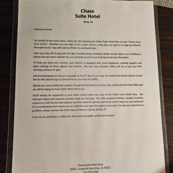 Chase Suite Hotel Brea - Hotels Near Me - Brea, California